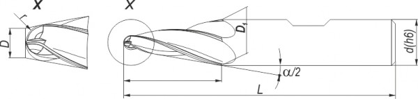 DIN 1889-FA M-H